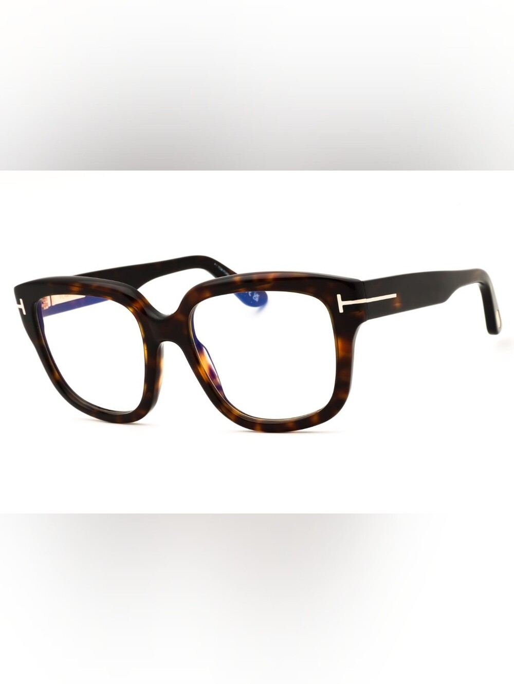 Tom Ford FT6094-B, Havana/Blue-Light Block Lens, Rectangular,Woman's Eyewear Fr